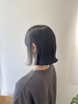 ジプソ(Gypso Hair salon) 【 ペールシルバー × ダークグレージュ 】