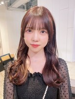 アルバム 池袋(ALBUM)&nbsp;ゆる巻きロング_エアリーロングピンクブラウン_ba484781