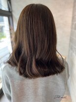 ジル アンク(Jill ankh)&nbsp;《Jillankh姫路駅前》オリーブベージュ　鎖骨下ミディアム　艶髪