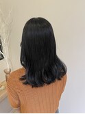 暗髪カラー