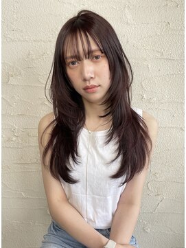 ラフ バイ マグ 南松本(R.A.F. by Mag) 小顔似合わせカットくびレイヤーエモージュ大人可愛い