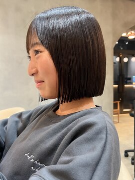 ロンド エスポワール 錦糸町(Lond espoir) 【北澤華】小顔シースルー前髪黒髪ボブルフ