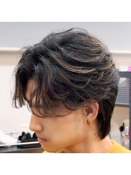 バース バイ ハピネス(BIRTH by happiness) ツイストスパイラルパーマツイストパーマメンズマッシュパーマ