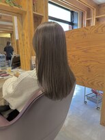 アドラーブル 駅南店(adorable) 【ミルクティーベージュ】20代30代40代◎髪質改善カラー