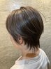 【☆根元が気になる人注目☆】カット＋リタッチ＋サクッとヘッドスパ付Tr