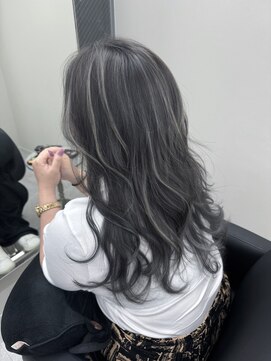 アルドーレ(Ardore) コントラスト極ハイライト☆アッシュブラック