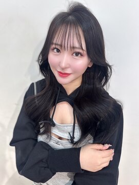 ユーフォリア 渋谷グランデ(Euphoria SHIBUYA GRANDE) くびれヘア 顔周り シースルーバング 小顔 似合わせカット