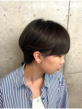 オーサム 下北沢(THE AWESUM) 大人ミディ/レイヤーカット/ブラウンベージュ[下北沢/下北沢駅]