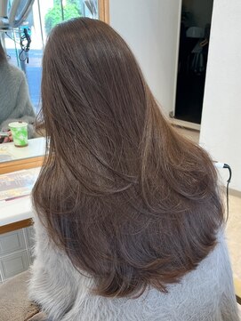 シュヴー 浦安店(CHEVEUX) 11トーン　オリーブベージュ　髪質改善