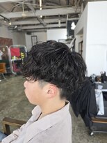 アノ(Ano.)&nbsp;スペインカールスパイラルパーマ大分メンズパーマ