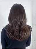 顔周りレイヤー韓国ヘア美髪ロング_ba541371