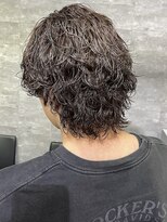 アノ(Ano.)&nbsp;サーフカールセンターパートメンズカット