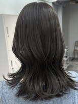 ヴェルダ 池袋店(verda) ブリーチなしダブルカラー オリーブダークグレージュ