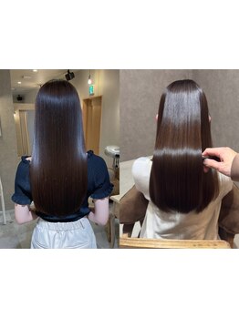 多数の薬剤をあなたの髪質に合わせてチョイス!!負担の掛かりにくいように、しっかり見極めてくれます☆