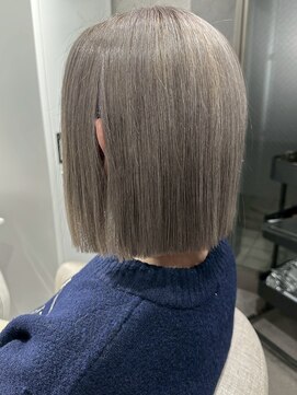 アンベル(ANBEL) レイヤーカット髪質改善ダブルカラーブリーチ西宮ハイライト