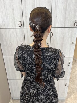 エムサロン 前橋川原(emusalon) 【kaho】大人っぽい編みおろし～