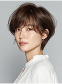クラゲヘアー/小顔/ココアベージュ/オリーブグレー/川西
