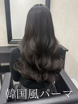 エース 梅田(ace)&nbsp;コテ巻き風パーマ /韓国風パーマ/デジタルパーマ/レイヤーカット