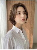 ショートカット/顔まわりカット/ハイライト/髪質改善/白髪ぼかし