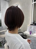 サンドレオ 新宿店(sand Leo)&nbsp;ショートウルフボルドーカラーa