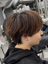 オーバルバイアピッシュ(OVARL by apish) ニュアンスパーマサーフカールシャドウパーマメンズカット