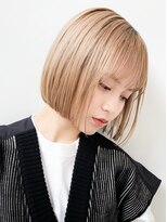 ロンド ロワール 門前仲町(Lond Loire)&nbsp;髪質改善ボブ縮毛矯正ミディアムレイヤー似合わせカット門前仲町