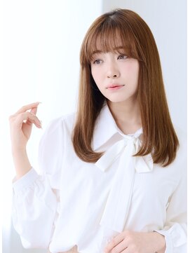 ヘアメイクマーサ エキア志木店(Hair Make MASA) エキア志木1F♪上品でまとまるツヤストレートセミロング