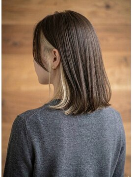 クラーク 30代/40代大人女性 春インナーカラー