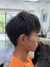 【学割U24】平日限定メンズカット+シェービング(眉そり眉カット含む)