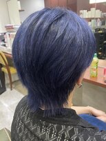 シェリー(Cherie)&nbsp;全体ブリーチオンカラー　ウルフスタイル