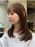 ［SHOYA］大阪/心斎橋/チョコレートブラウン/レイヤーカット