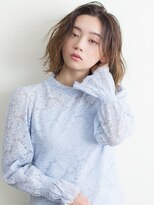 エミュー 湘南台店(emue)&nbsp;ハッシュカット/グレージュ/デザインカラー/湘南台駅