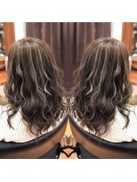 カルフール ロコ 草加西口店(Carrefour LOCO)&nbsp;LAカラーハイライトメッシュ