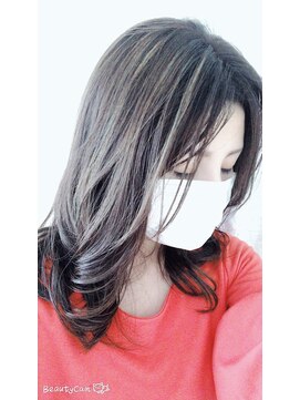 ラテ アトリエ(latte atelier) 大人可愛い/グレーベージュ/イルミナカラー