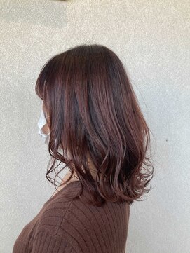 バルス(BLS) 暖色系グラデーションカラー【藤枝/髪質改善/デザインカラー】