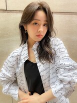 マイラ 銀座(myla)&nbsp;田村】マロンベージュ/かきあげロング/Aラインボブ20代30代/韓国