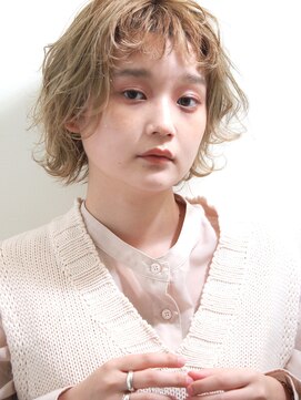 ネオリーブカップ 町田店(Neolive capu) ショート * ブロンドカラー【neolivecapu町田店】