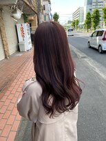 ヘアーサロン ミル(hair salon MiL) 【氏家】#ピンクブラウン #ダークピンク #ピンクカラー
