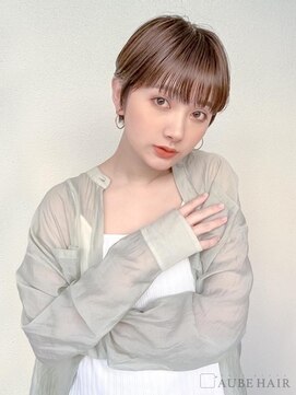 オーブ ヘアー イスト 浅草店(AUBE HAIR isto) 20代・30代_大人丸みショート