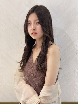 ロンド ストラーダ 心斎橋(Lond strada) シルキーベージュ×グレージュカラー【髪質改善/縮毛矯正】