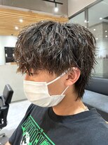 クオル 立川(QOL) ツイストスパイラルパーマウルフショートツイストパーマ刈り上げ