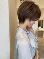 ネイビー(NAVY)&nbsp;大人ショートボブ30代40代50代/堺市