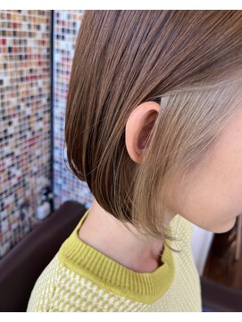 アズーア ヘアーアンドスパ(azure hair&spa) 30代40代髪質改善で作る美髪ボブ