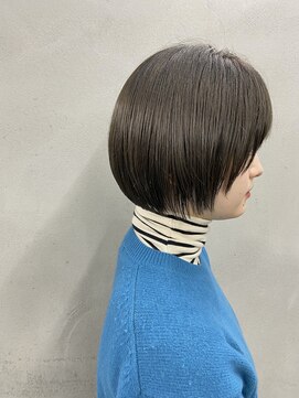 タグ(#tag) #顔周りレイヤー×ミニボブ