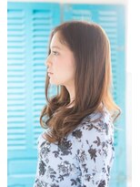 アリシアヘアー(ARISHIA hair)&nbsp;髪質改善 抜け感ヘア ベージュ系カラー 【アリシアヘアー 那珂】