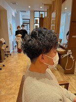 ブランシェ 高蔵寺店(BRANCHE)&nbsp;★刈り上げマッシュ&スパイラルパーマ【北川】