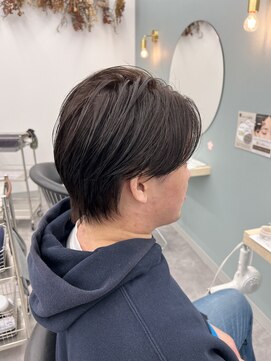 ケシキ(keshiki) 韓国風センターパート/メンズカット/ニュアンスパーマ