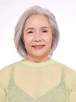 ステラ 木田余店 (stella)&nbsp;グレイヘアの方にオススメ◎白髪を活かしたショートヘア