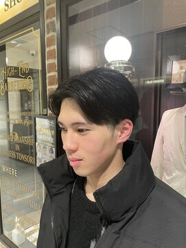 ヒロギンザ 大阪本店(HIRO GINZA) センターパートマッシュ