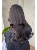 【シアーベージュ】銀座/似合わせカット/トリートメント/カラー